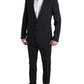 Dolce & Gabbana Exclusive Martini Black Slim Fit Suit