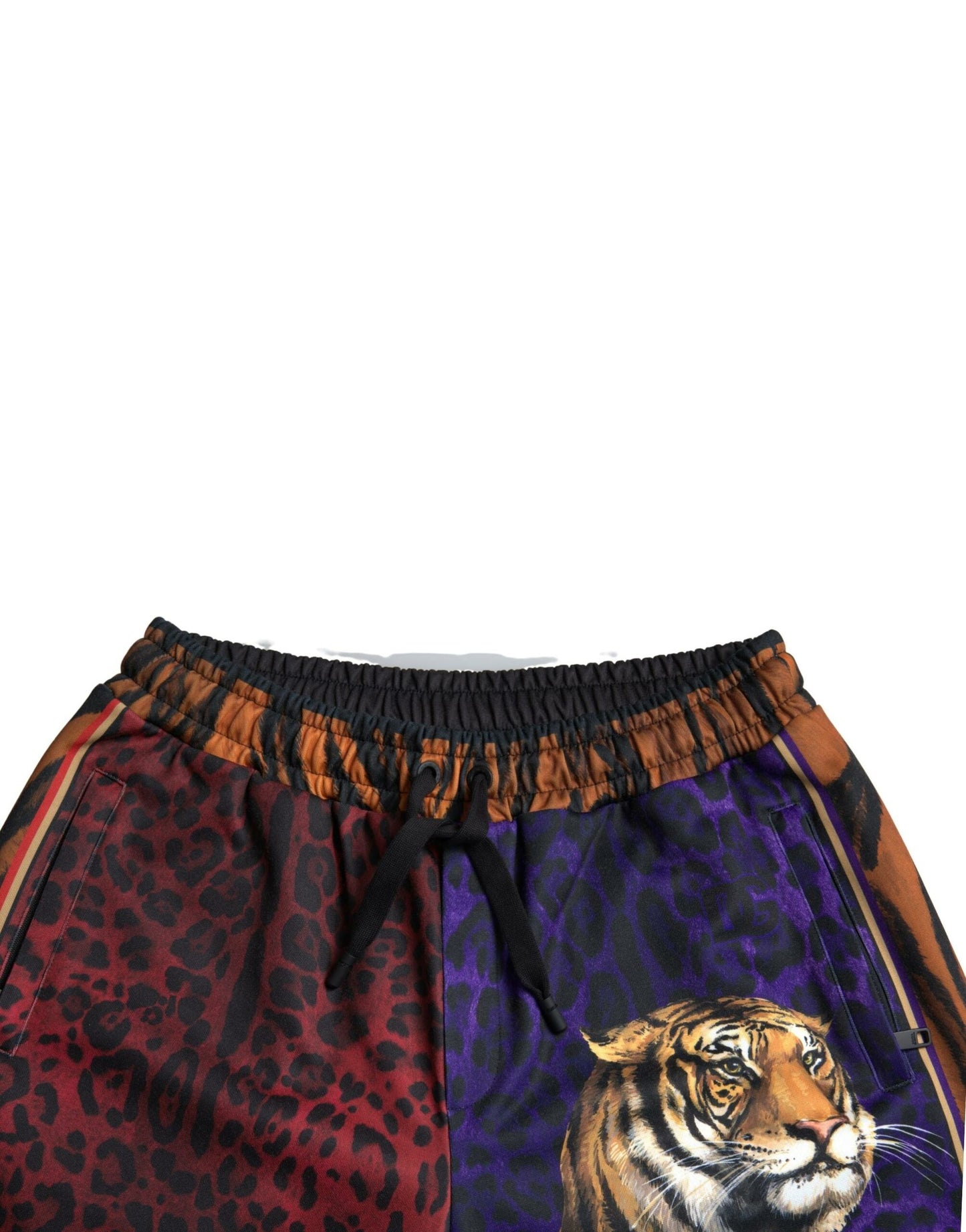 Dolce & Gabbana Chic Multicolor Bermuda Shorts with Exotic Print