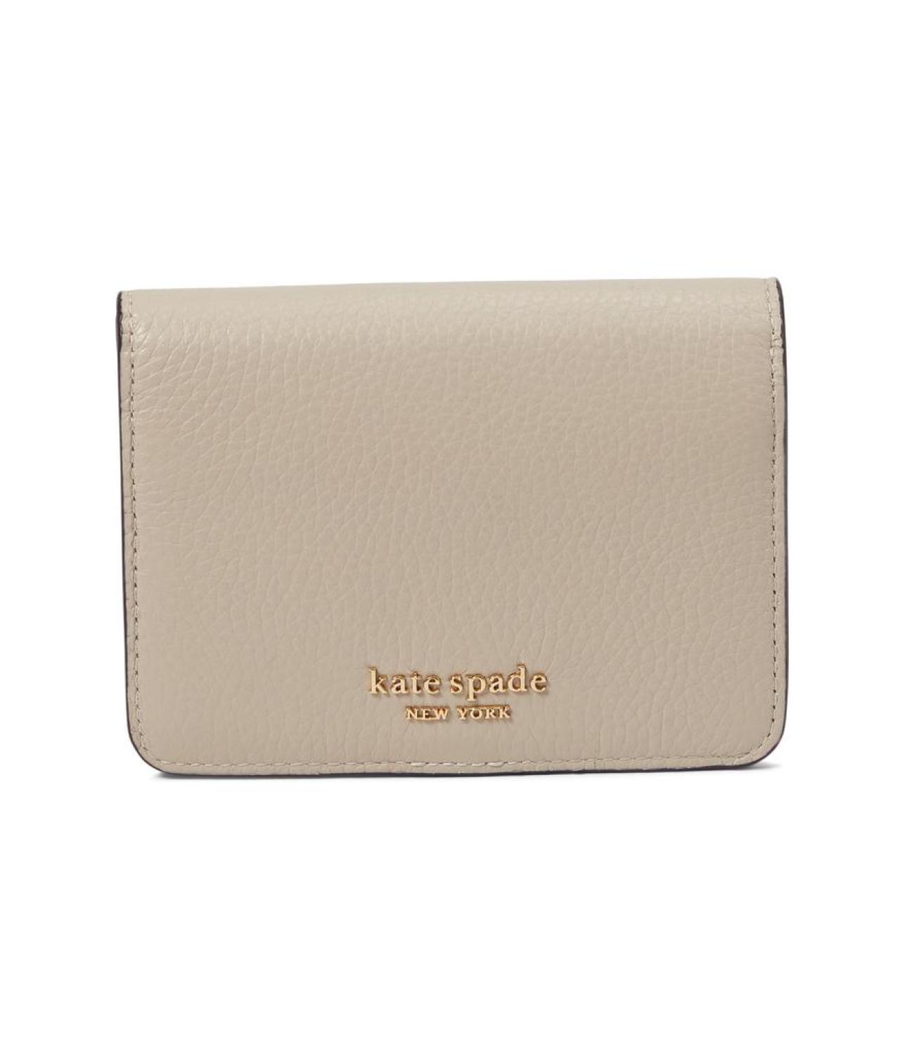 Ava Pebbled Leather Bifold Card Case