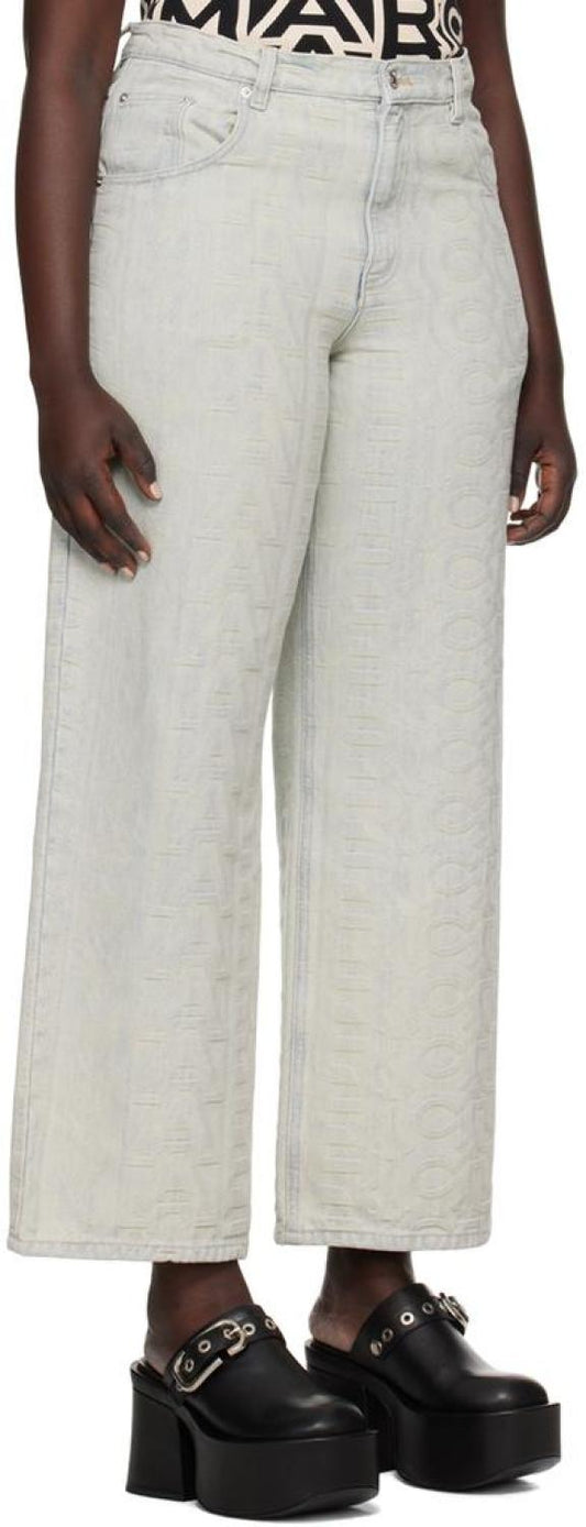 Blue 'The Monogram' Jeans