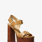 Colby Leather Platform Sandal