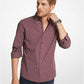 Logo Print Stretch Shirt