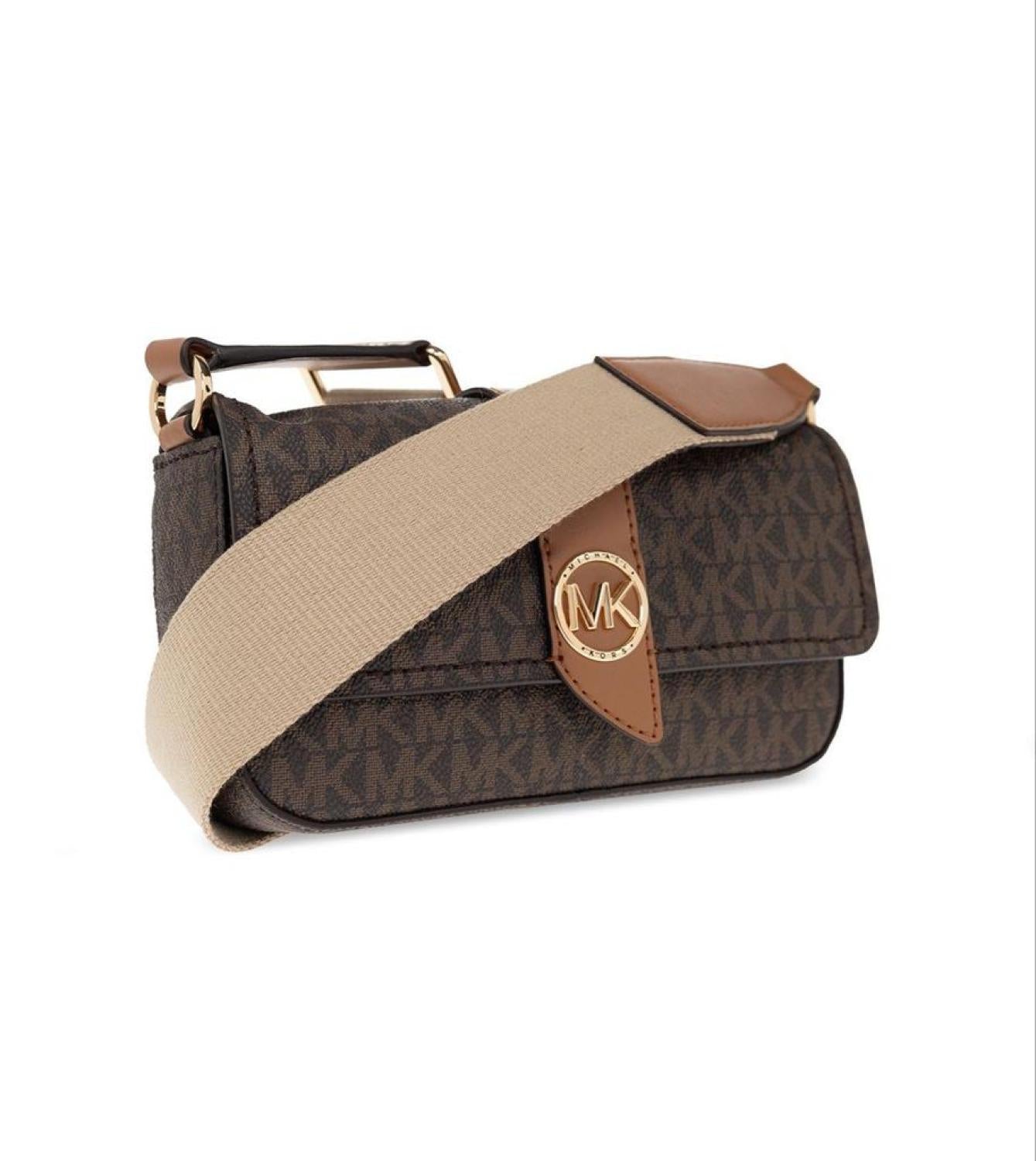 Michael Michael Kors Greenwich Logo Plaque Extra-Small Crossbody Bag