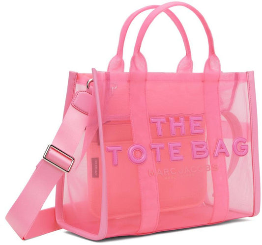 Pink 'The Mesh Medium' Tote