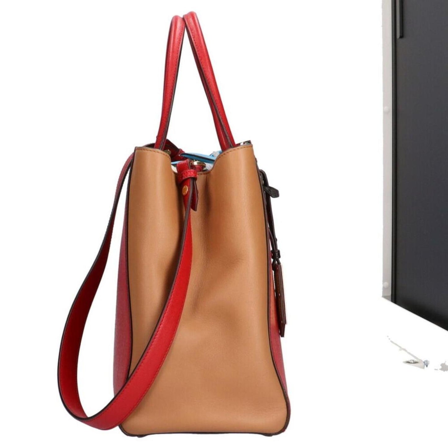 Fendi 2Jours Leather Handbag (Pre-Owned)