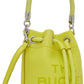 Yellow 'The Leather Mini Bucket' Bag