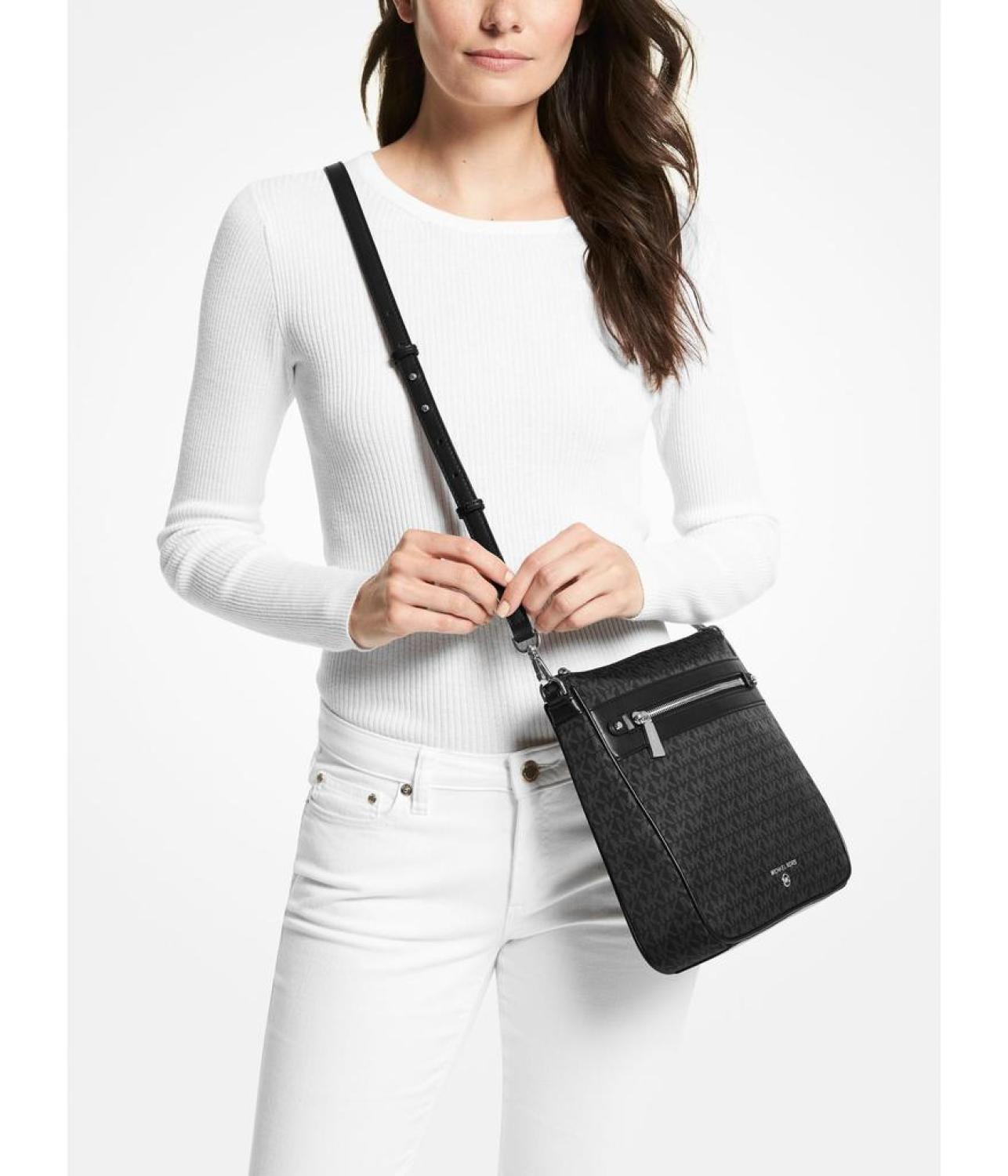 Jet Set Charm Large North South Crossbody