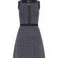 Michael Michael Kors Logo Jacquard Sleeveless Polo Dress