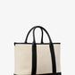 Luisa Medium Cotton Canvas Satchel