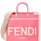 FENDI Sunshine Medium Patent Tote
