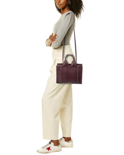 Chloé Woody Small Leather Tote