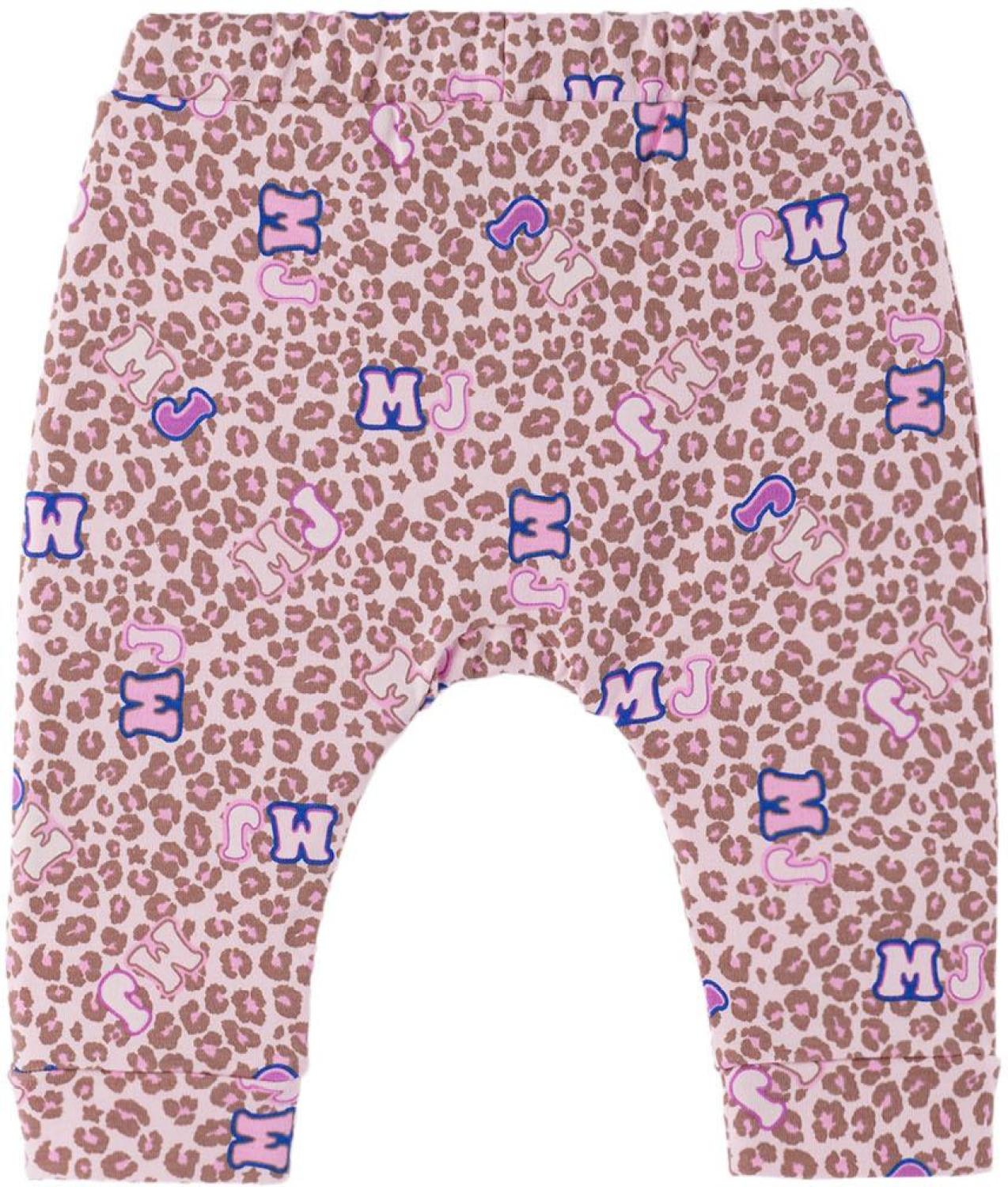 Baby Pink Leopard Leggings