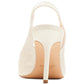 Women's Veronica Pointed-Toe Perforated Slingback Pumps