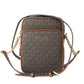 Michael Kors Jet Set Travel Medium Signature North South Chain Crossbody Handbag Women's