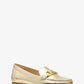 Camila Metallic Faux Leather Moccasin