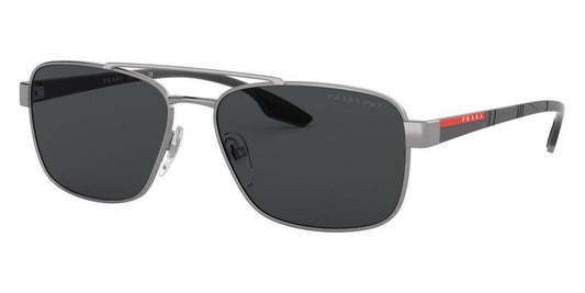 Prada Men's PS-51US-5AV5Z1 Linea Rossa 62mm Gunmetal Sunglasses