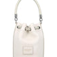 Marc Jacobs Logo Debossed Drawstring Mini Bucket Bag
