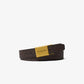 Reversible Logo and Leather Belt