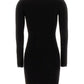 Michael Michael Kors Ribbed Zip-Up Dress