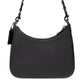 Coach Logo Plaque Zipped Shoulder Bag