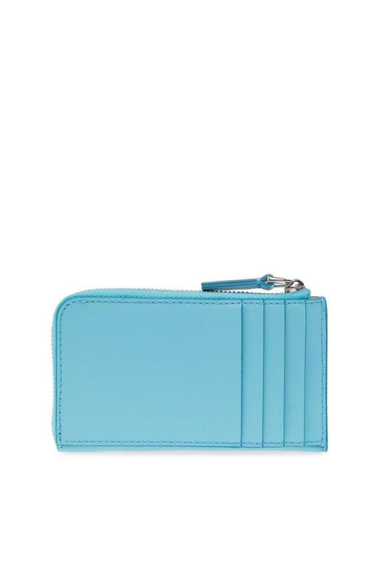 Marc Jacobs Logo Plaque Zip-Up Wallet