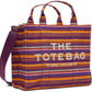 Purple Medium 'The Stripe Traveler Tote' Tote