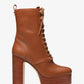 Natasha Leather Platform Boot