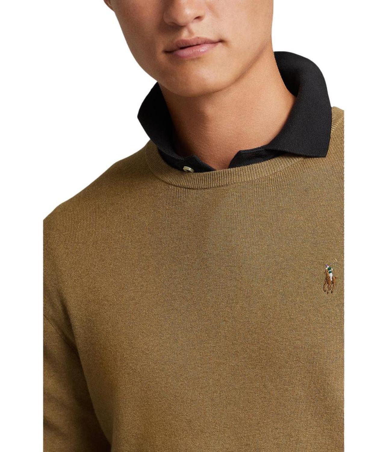 Cotton Crew Neck Sweater