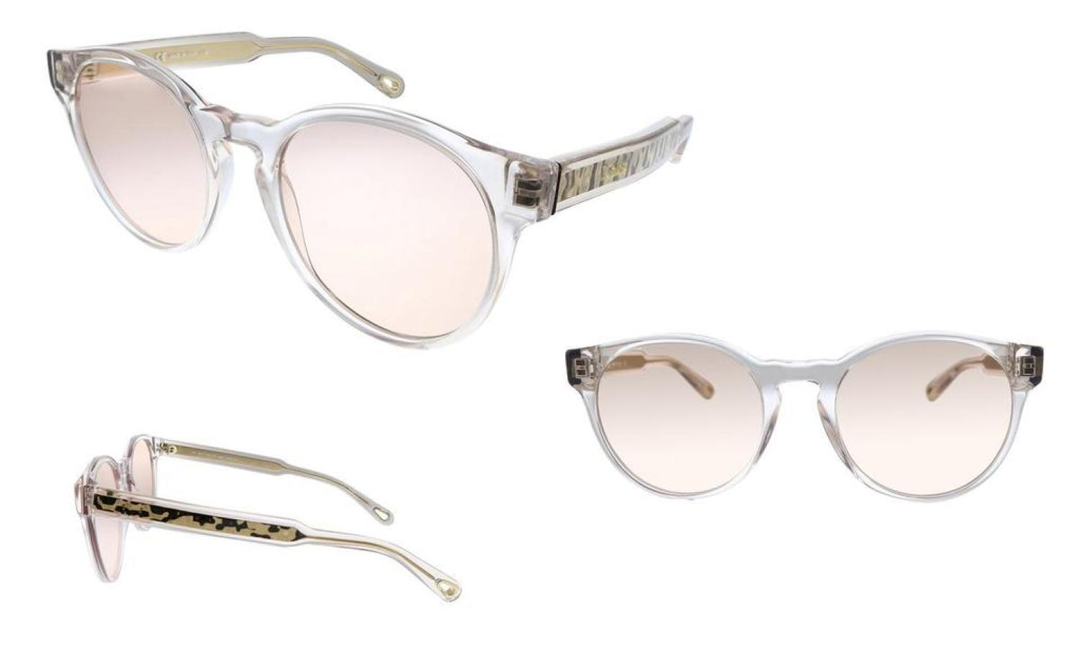 Chloe CE753S Champagne Round Sunglasses display picture 2
