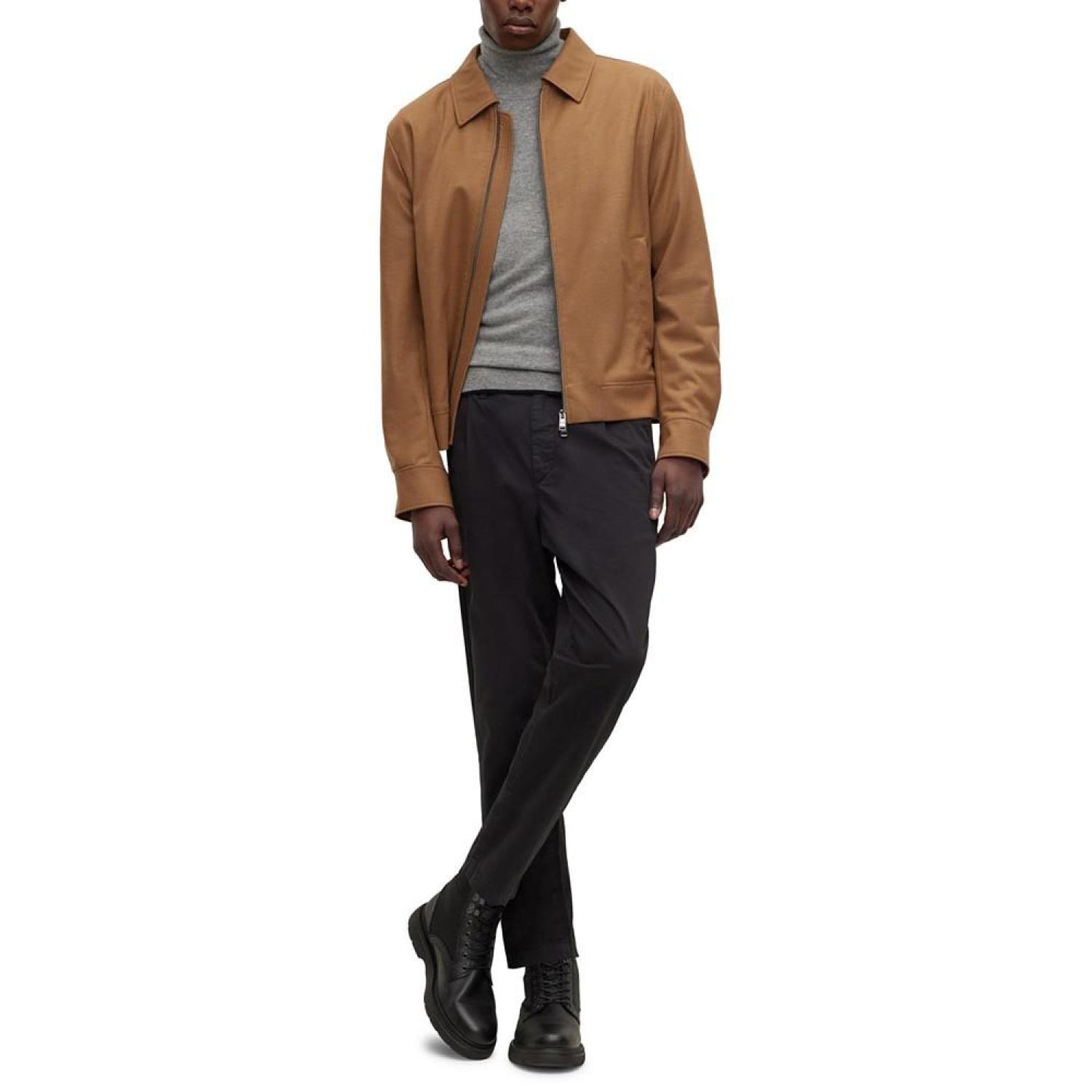Men's Rollneck Regular-Fit Sweater