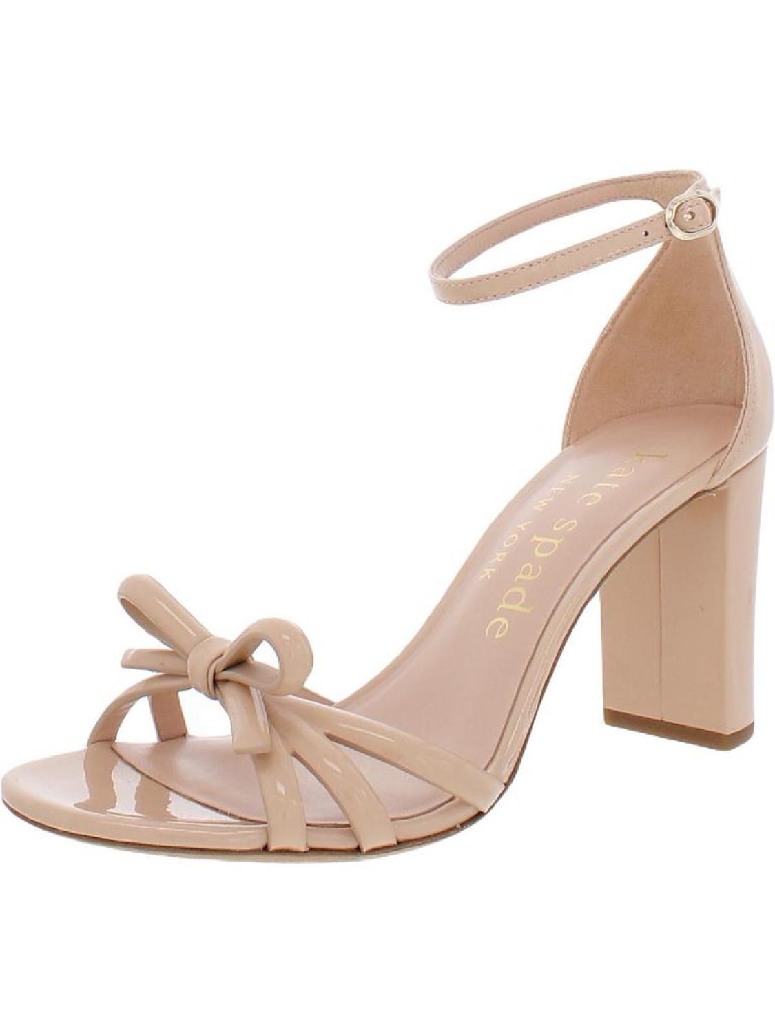 Flamenco Womens Patent Leather Strappy Heels