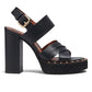 Callie Leather Sandal