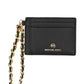 Michael Michael Kors Logo Plaque Chained Small Cardholder