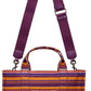 Purple Medium 'The Stripe Traveler Tote' Tote