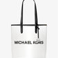 The Michael Large Clear Vinyl Tote Bag