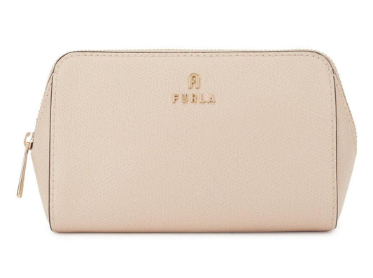 Furla Camelia M Logo Plaque Cosmetic Bag