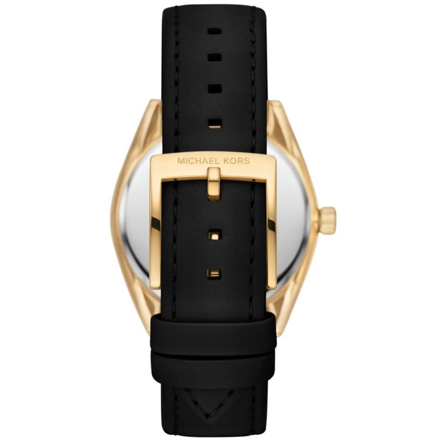 Women's Janelle Multifunction Black Leather Strap Watch 36mm