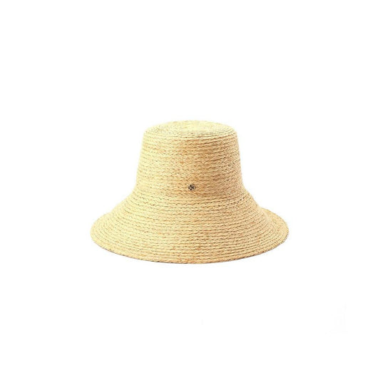 Women's Raffia Long Brim Bucket Hat