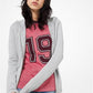 Metallic Viscose Zip Hoodie