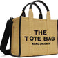 Beige 'The Woven Medium' Tote