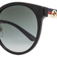 Gucci Women's  Sunglasses GG0416SK 001 Black/Multi 55mm