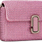 Pink 'The Rhinestone J Marc Mini' Shoulder Bag