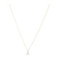 Brilliant Statements Trio Prong Pendant Necklace