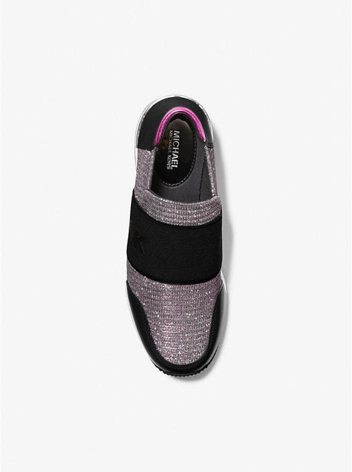 Felix Glitter Chain Mesh Trainer