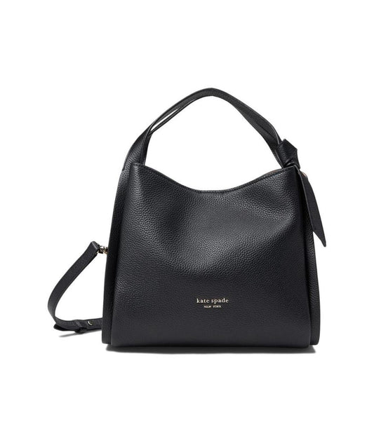 Knott Pebbled Leather Medium Crossbody Tote