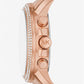 Oversized Bryn Pavé Rose Gold-Tone Watch