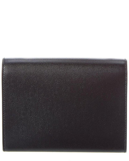Saint Laurent Cassandra Leather Shoulder Bag