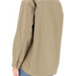 Valentino garavani stretch cotton canvas overshirt with high reliefs