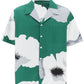 Valentino garavani "flower portrait print poplin bowling shirt"
