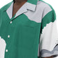 Valentino garavani "flower portrait print poplin bowling shirt"